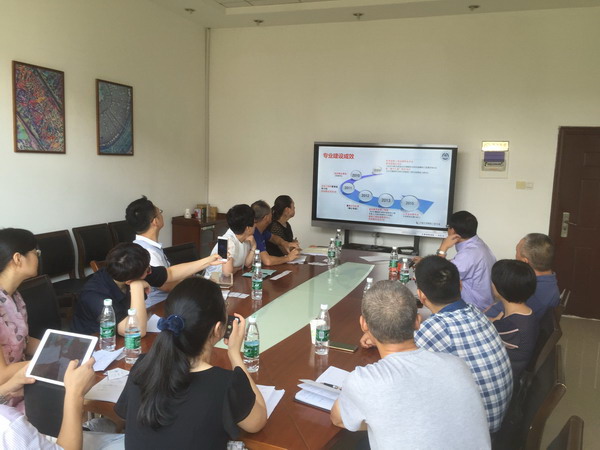 浙江医药高等专科学校来我院考察交流