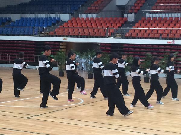 雅静太极，韵动江南——药学院参加校第三届太极拳团体赛