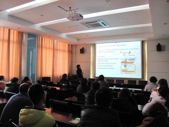 张晓娟、林霞两位博士学术讲座