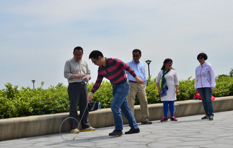 药学院教工开展“快乐行走”徒步活动