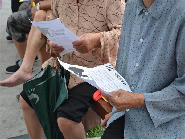  军民同行，携手与共——江大游击队“军民同行”暑期社会实践