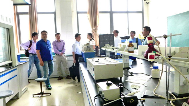 南京林业大学制药工程系来院交流