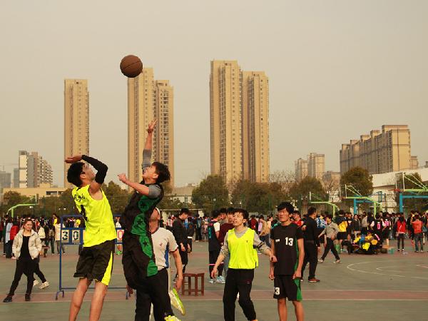 绽放青春，释放活力——记药学院男篮对阵法学院男篮